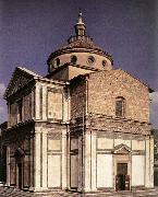 SANGALLO, Giuliano da Exterior of the church begun France oil painting artist
